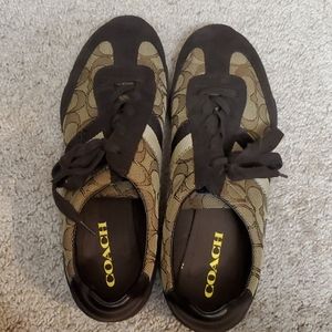 Coach tennis shoes